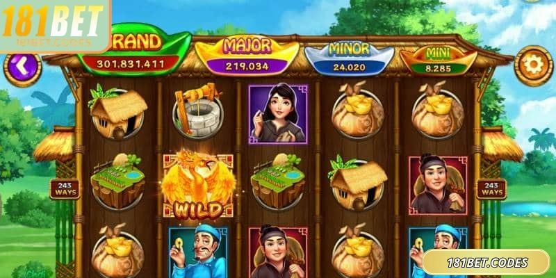 Ăn Khế Trả Vàng 181Bet Dân Gian Đổi Vận Đầy May Mắn 1 Cảm hứng dân gian hòa cùng quay hũ Ăn khế trả vàng 181Bet