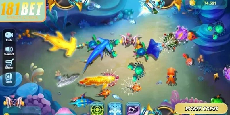 Trải nghiệm dài hơi với Jackpot Vua đại dương 181Bet