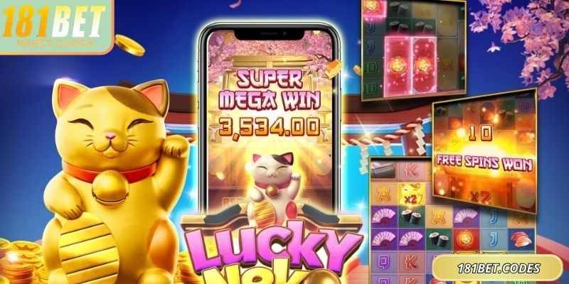 Mèo Chiêu Tài 181Bet – Nổ Hũ May Mắn Với Thưởng Hấp Dẫn 1 Mèo Chiêu Tài 181Bet kết hợp may mắn, nghệ thuật