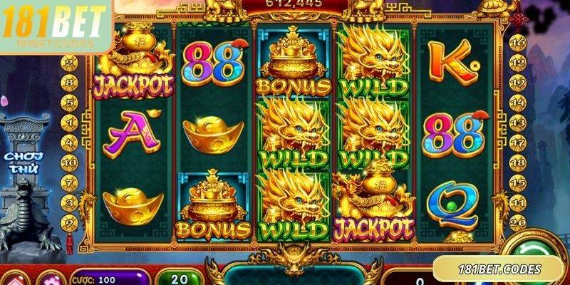 Vàng Giả Kim 181Bet – Hành Trình Kim Loại Thành Kho Báu 2 Cơ chế nổ hũ vận hành theo chu kỳ, phản ứng thắng thưởng sống động